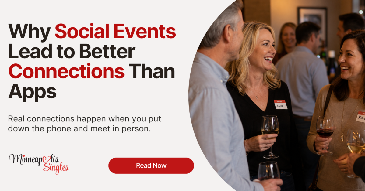 Why Social Events Lead to Better Connections Than Apps